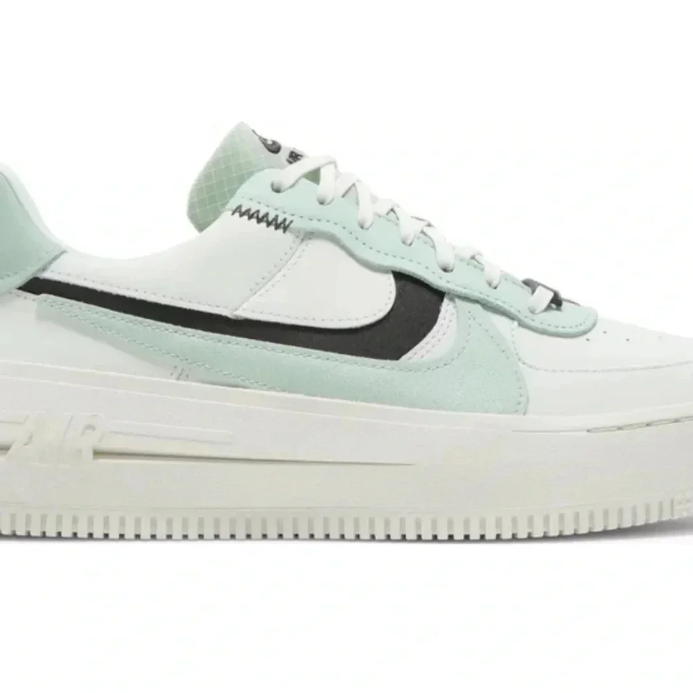 Nike Air Force 1 Low PLT.AF.ORM Sneakers Size 8 Barely Green Brown Mint Y2K